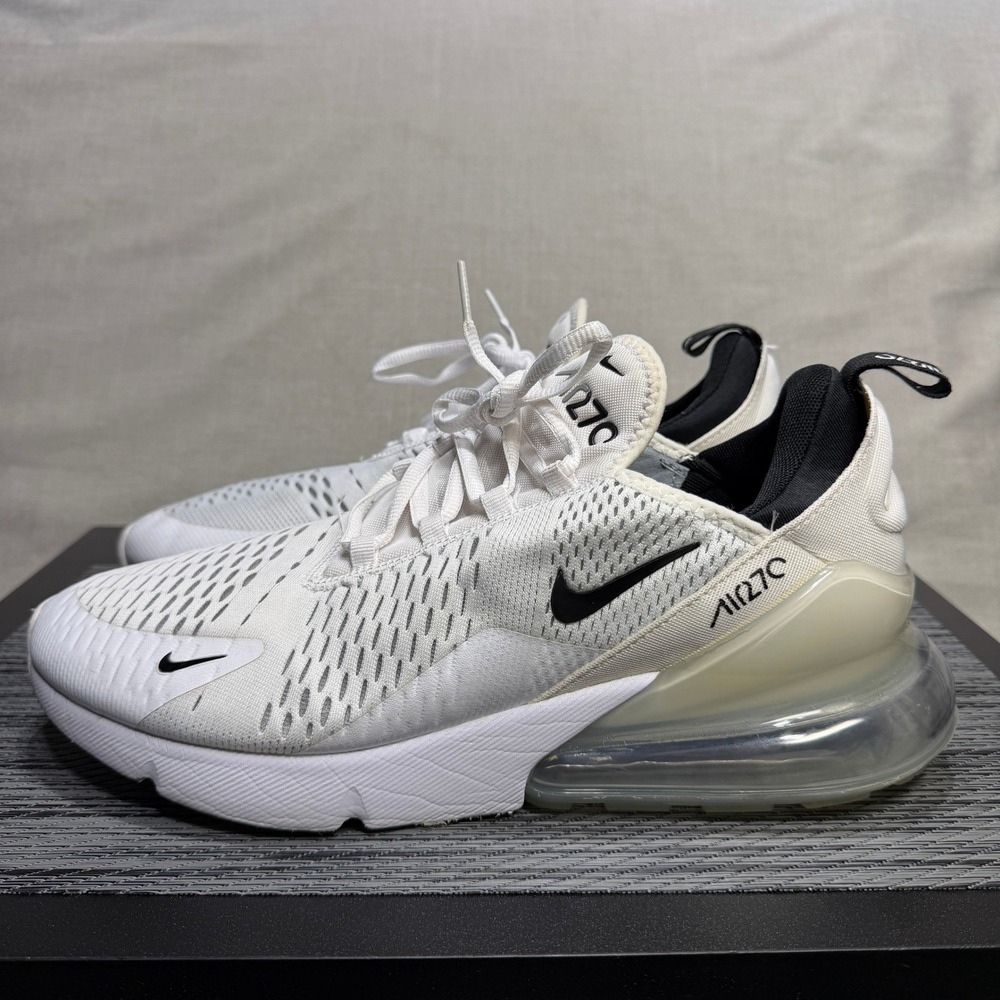 Nike Air Max 270 Shoes - Mens 11 - White AH8050-100 Running Lifestyle